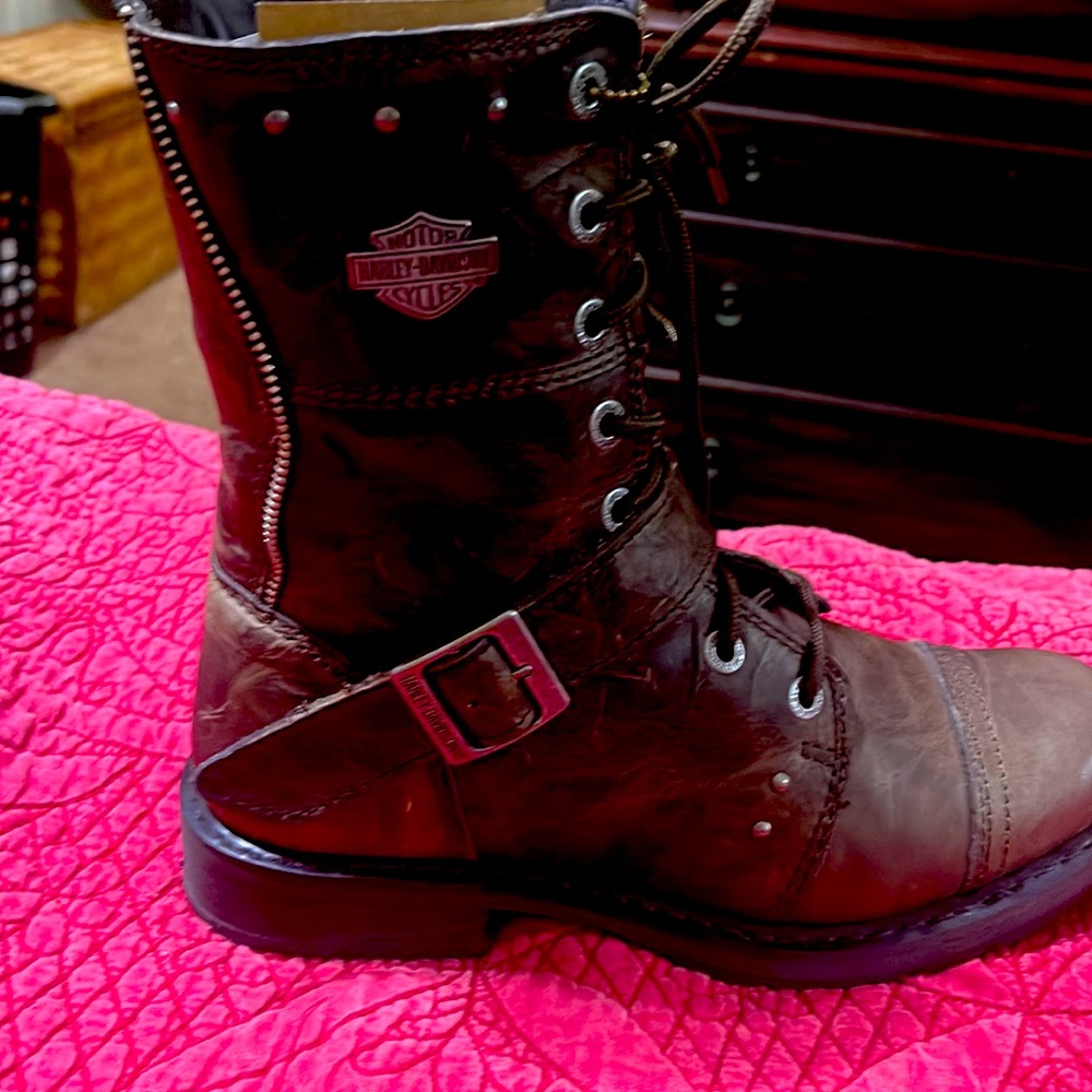 brand new with tag haley Davidson boots